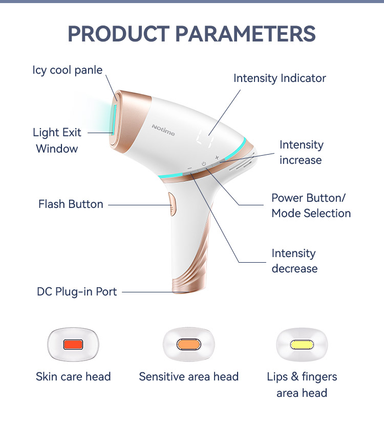 SKB-1808 Home-Use Portable IPL Hair Removal Device
