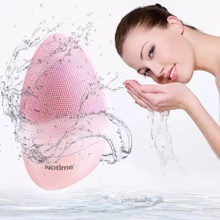 SKB-1811 Waterproof Heated Silicone Facial Cleansing Brush