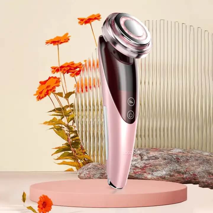 SKB-1809 4-in-1 Galvanic Ion & LED Eye Care Massager